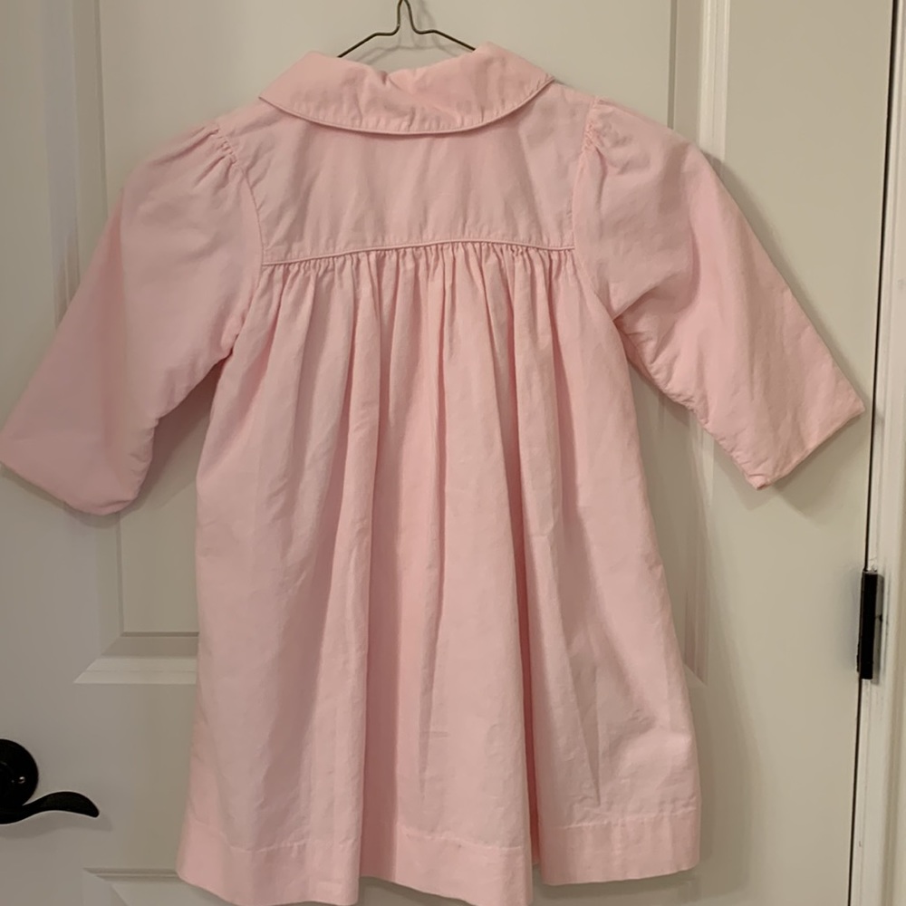 Petit Ami, Light pink corduroy dress coat - Picture 4 of 7